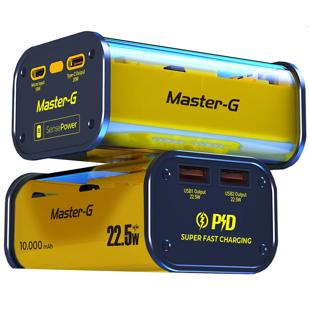 POWER BANK MASTER G UCP10000T BATERÍA EXTERNA MASTER-G 10000MAH 22.5W CARGA RÁPIDA - 6