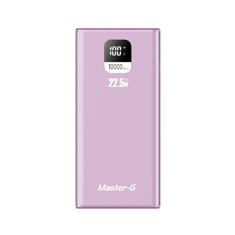 POWER BANK 10000MAH CARGA RÁPIDA 22.5W ROSADO UCP10PPD - 3