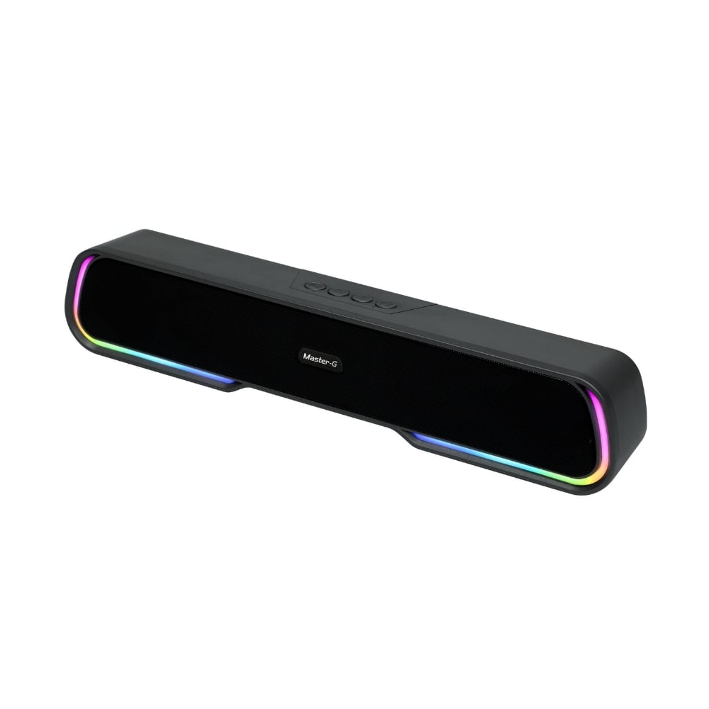 PARLANTE SOUNDBAR BARRA DE SONIDO GAMER MASTER-G BLUETOOTH TWS RGB - 1