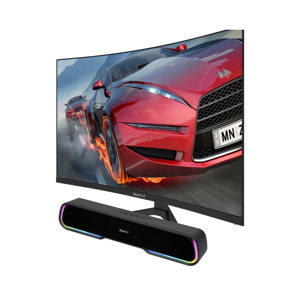 PARLANTE SOUNDBAR BARRA DE SONIDO GAMER MASTER-G BLUETOOTH TWS RGB - 3
