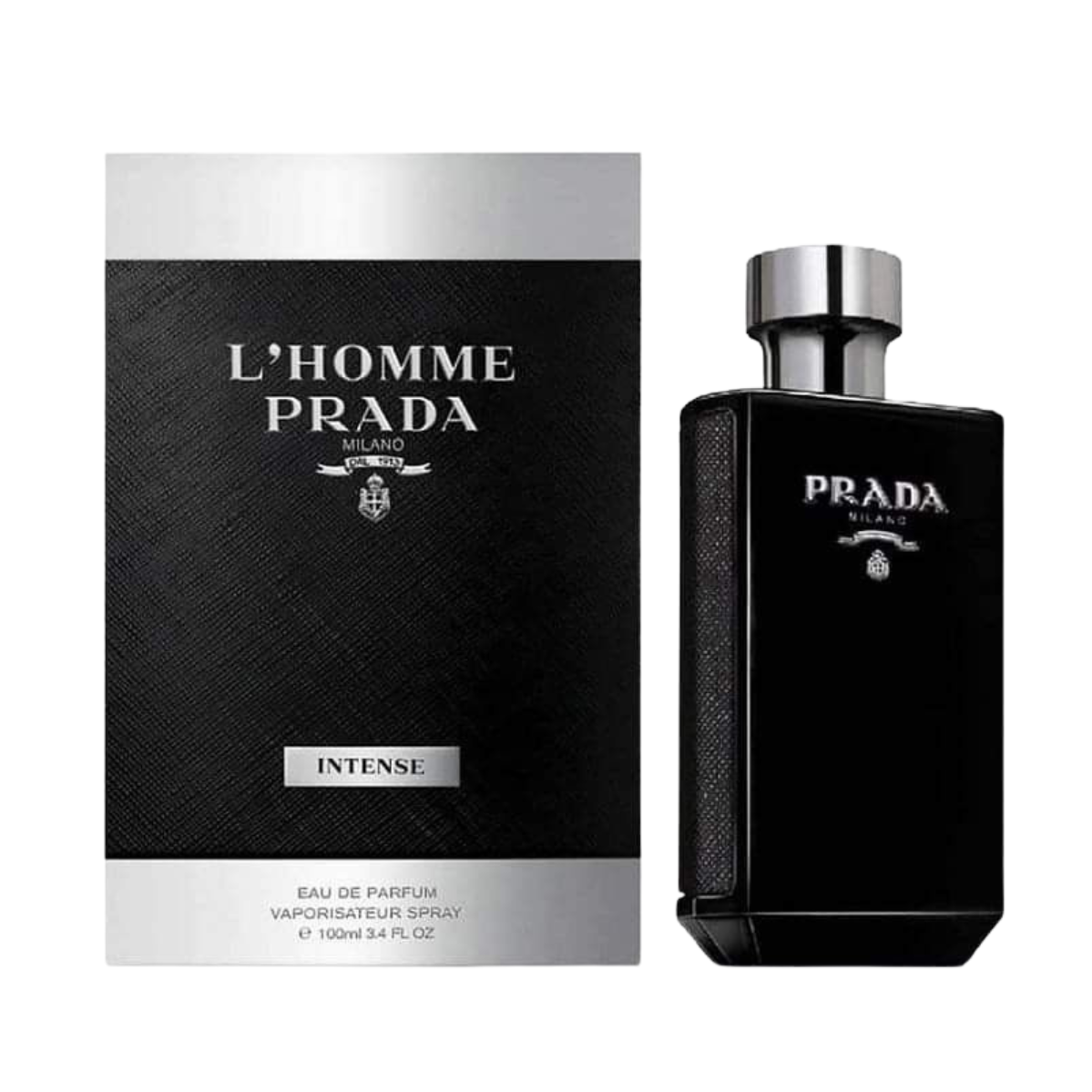 PRADA L'HOMME INTENSE FOR MEN EAU DE PARFUM 100 ML - 1