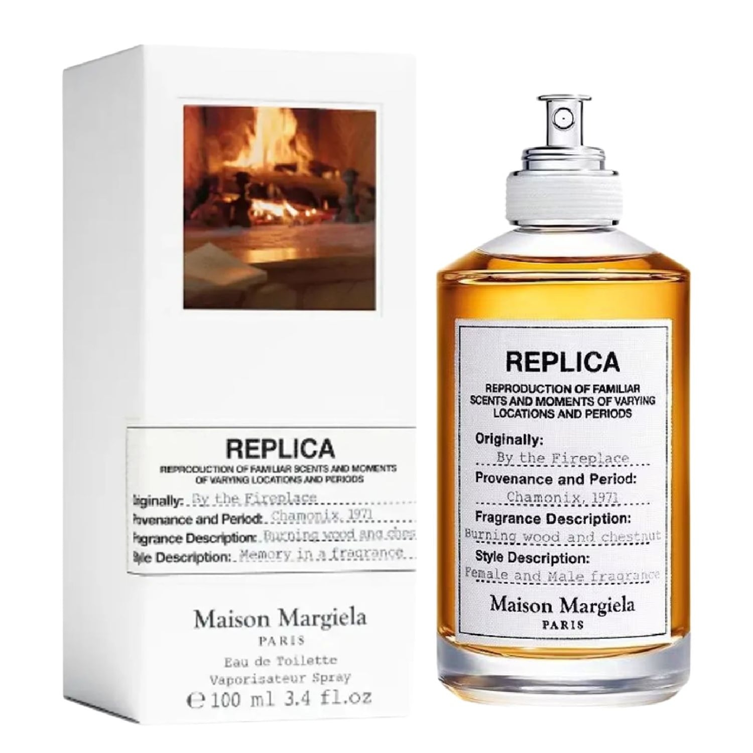MAISON MARGIELA REPLICA BY THE FIREPLACE EAU DE TOILETTE 100 ML - 1