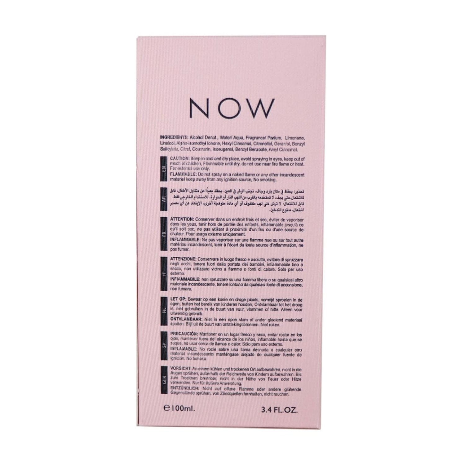 LATTAFA RAVE NOW PINK FOR WOMEN EAU DE PARFUM 100 ML - 5