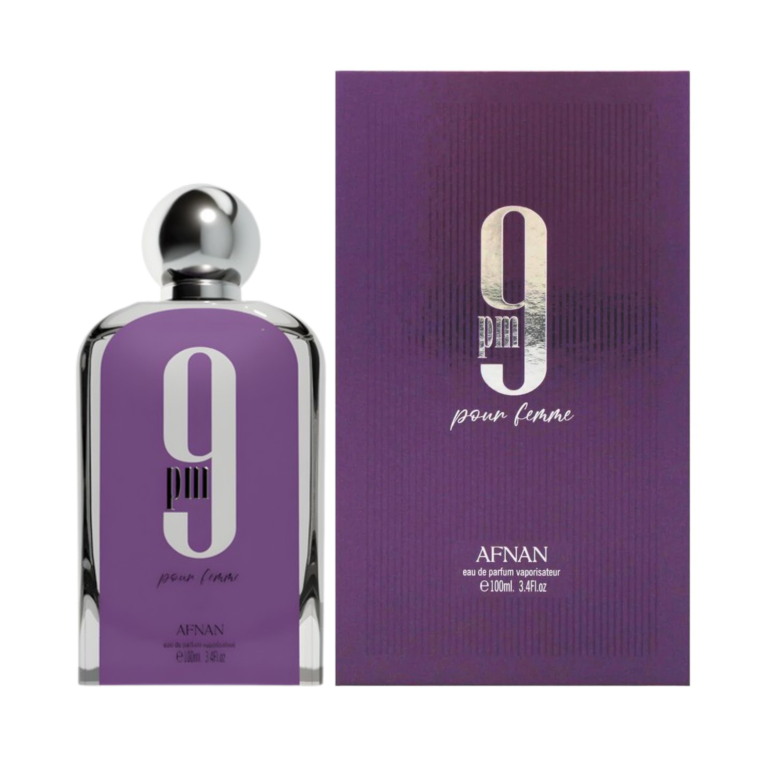 AFNAN 9 PM POUR FEMME EAU DE PARFUM 100 ML - 3