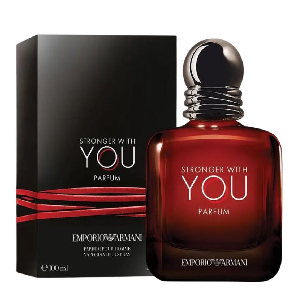 EMPORIO ARMANI STRONGER WITH YOU PARFUM FOR MEN 100 ML - 1