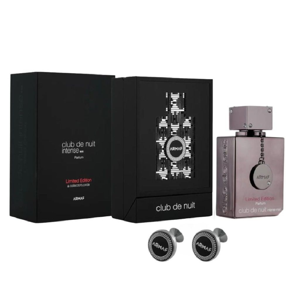 ARMAF CLUB DE NUIT INTENSE LIMITED EDITION FOR MEN WITH CUFF LINKS PARFUM 105ML - 6