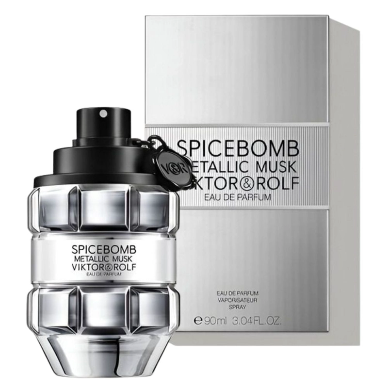 VIKTOR Y ROLF SPICEBOMB METALLIC MUSK FOR MEN EDP 90 ML - 4