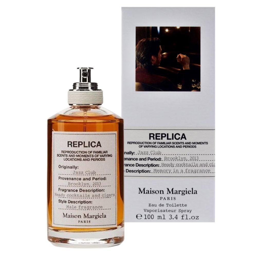 MAISON MARGIELA REPLICA JAZZ CLUB FOR MEN EDT 100 ML - 4