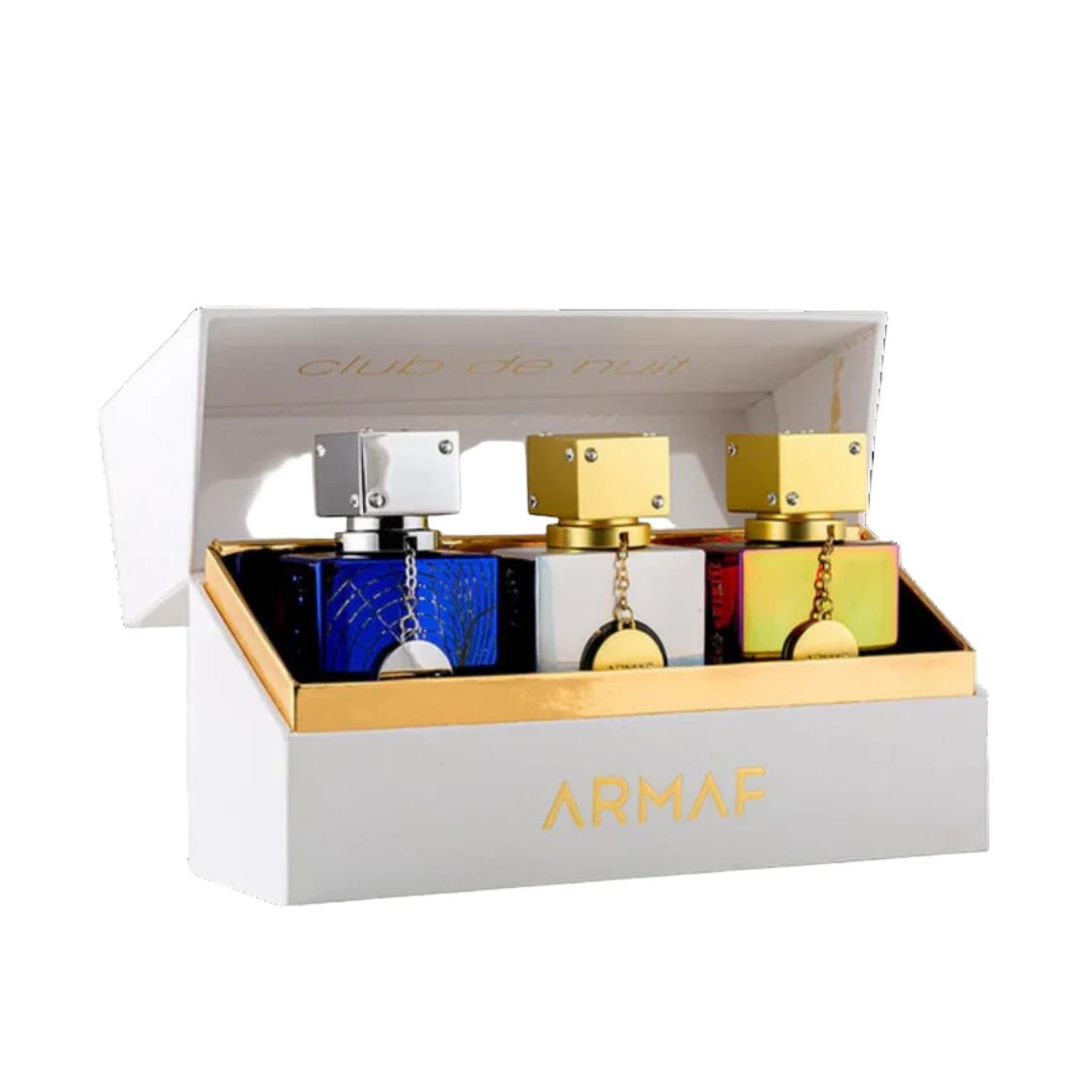 ARMAF CLUB DE NUIT SET DE 3 PERFUMES UNTOLD + ICONIC + IMPERIALE EDP 30 ML C/U - 4