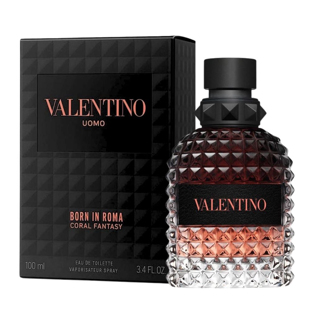 VALENTINO UOMO BORN IN ROMA CORAL FANTASY FOR MEN EDT 100 ML - 1