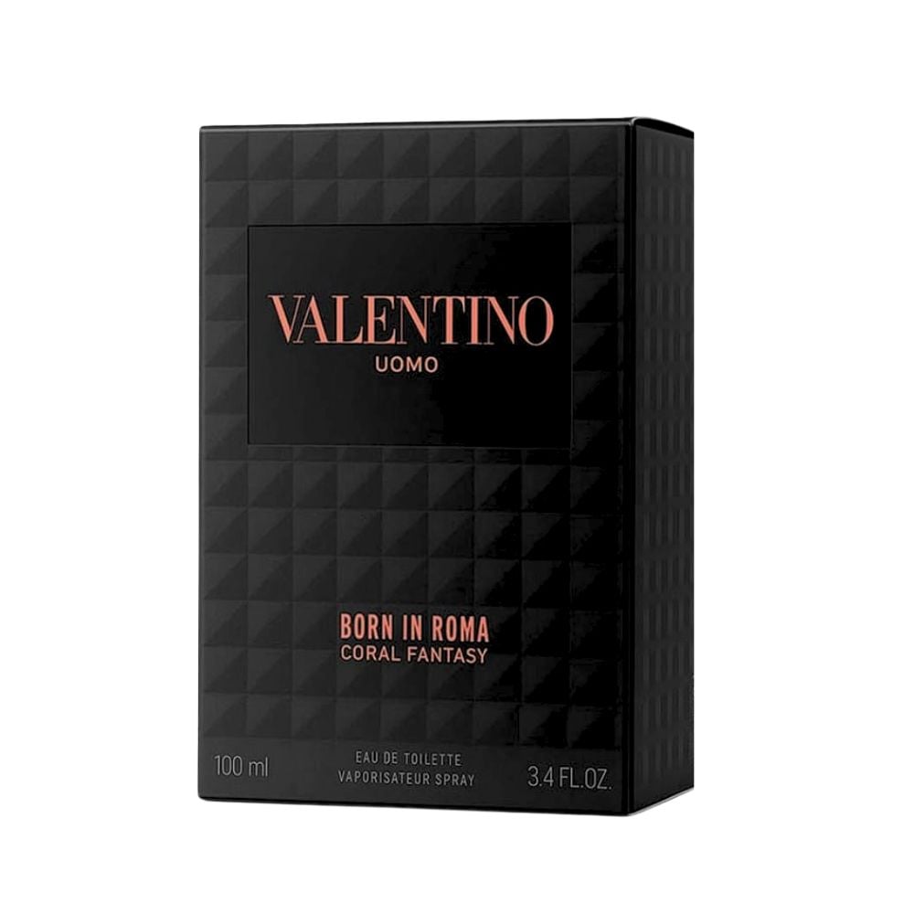 VALENTINO UOMO BORN IN ROMA CORAL FANTASY FOR MEN EDT 100 ML - 2