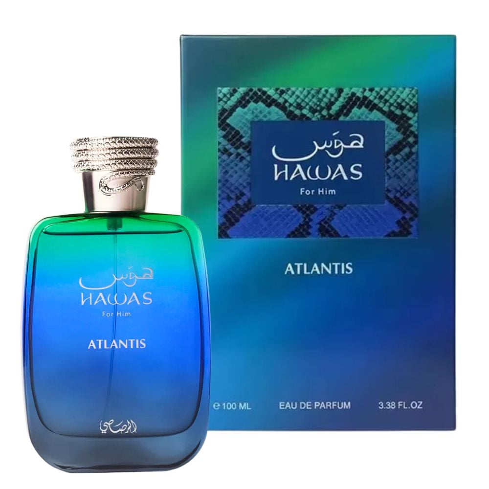 RASASI HAWAS ATLANTIS FOR MEN EDP 100 ML - 5