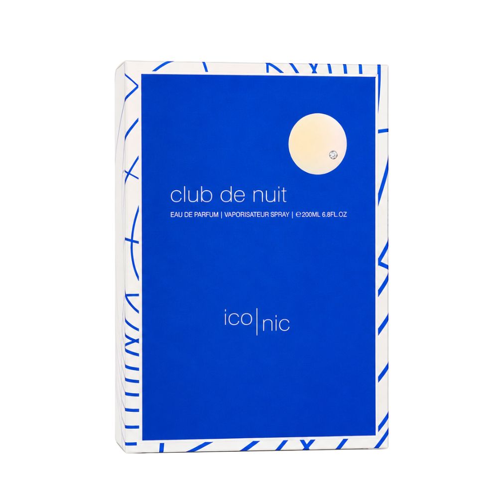 ARMAF CLUB DE NUIT BLUE ICONIC  FOR MEN EDP 200 ML - 2