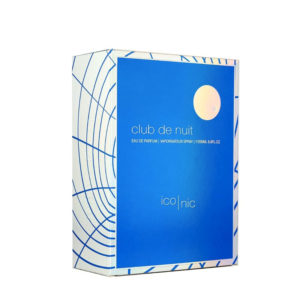 ARMAF CLUB DE NUIT BLUE ICONIC  FOR MEN EDP 200 ML - 5