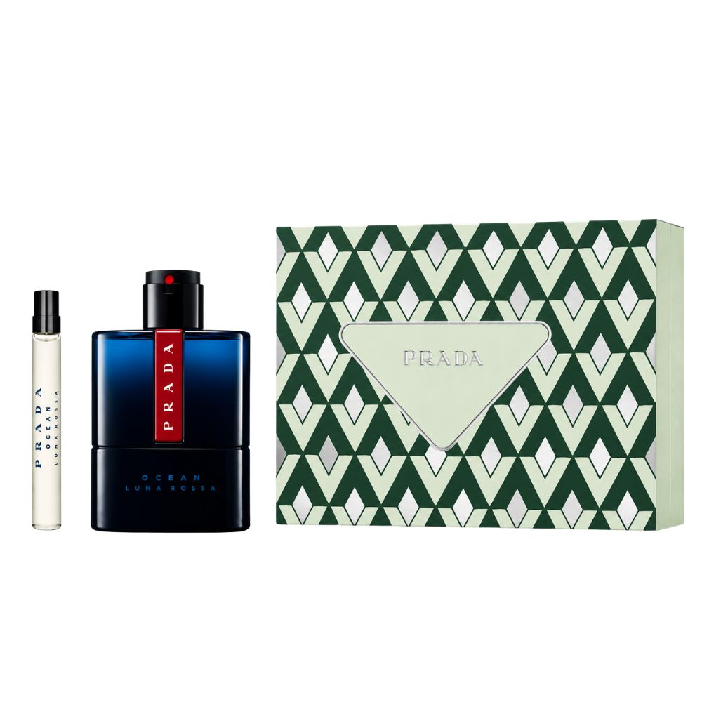 PRADA LUNA ROSSA OCEAN SET FOR MEN EDP 100 ML + MINI 10 ML - 5