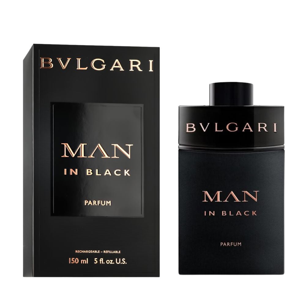 BVLGARI MAN IN BLACK FOR MEN PARFUM 150 ML - 1