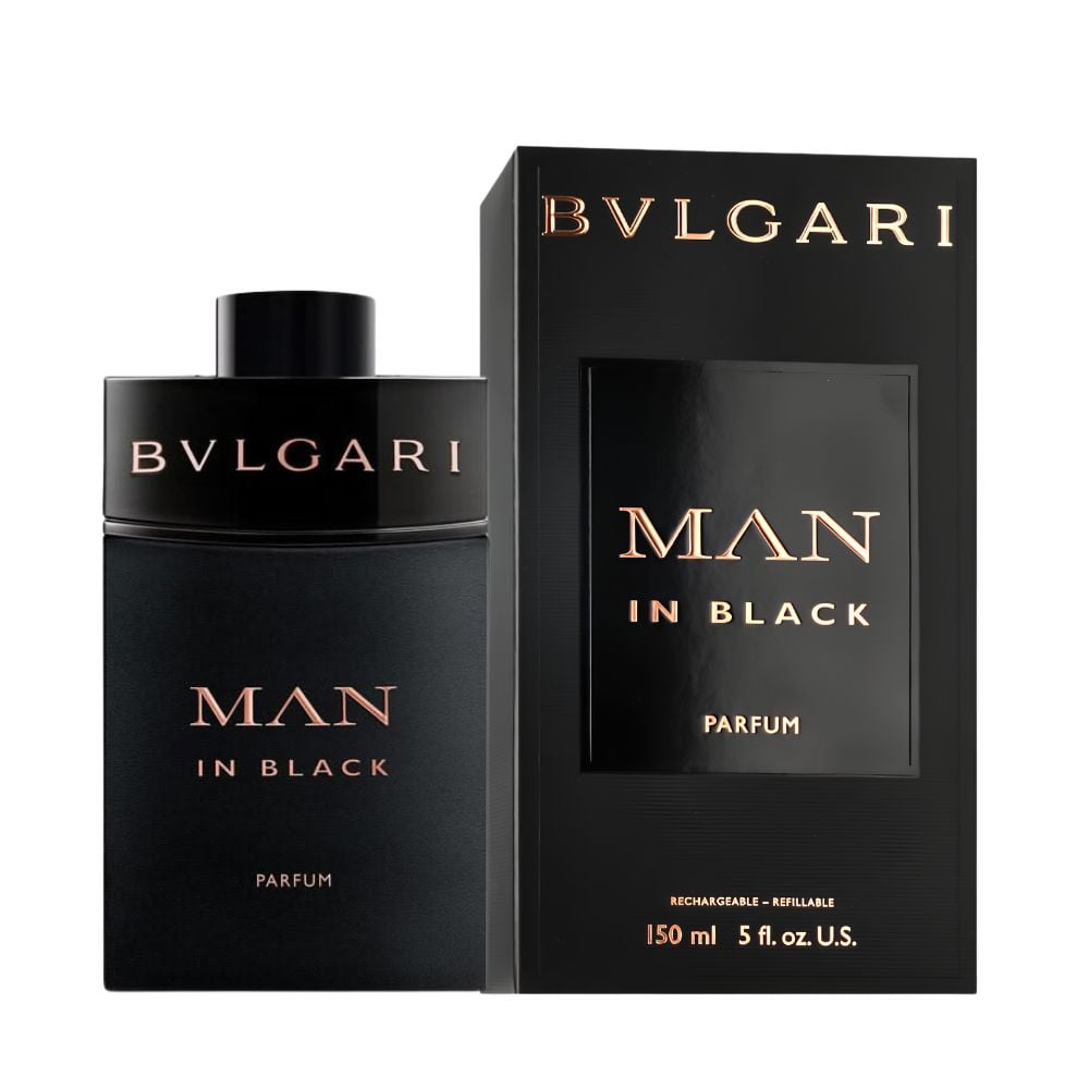 BVLGARI MAN IN BLACK FOR MEN PARFUM 150 ML - 5
