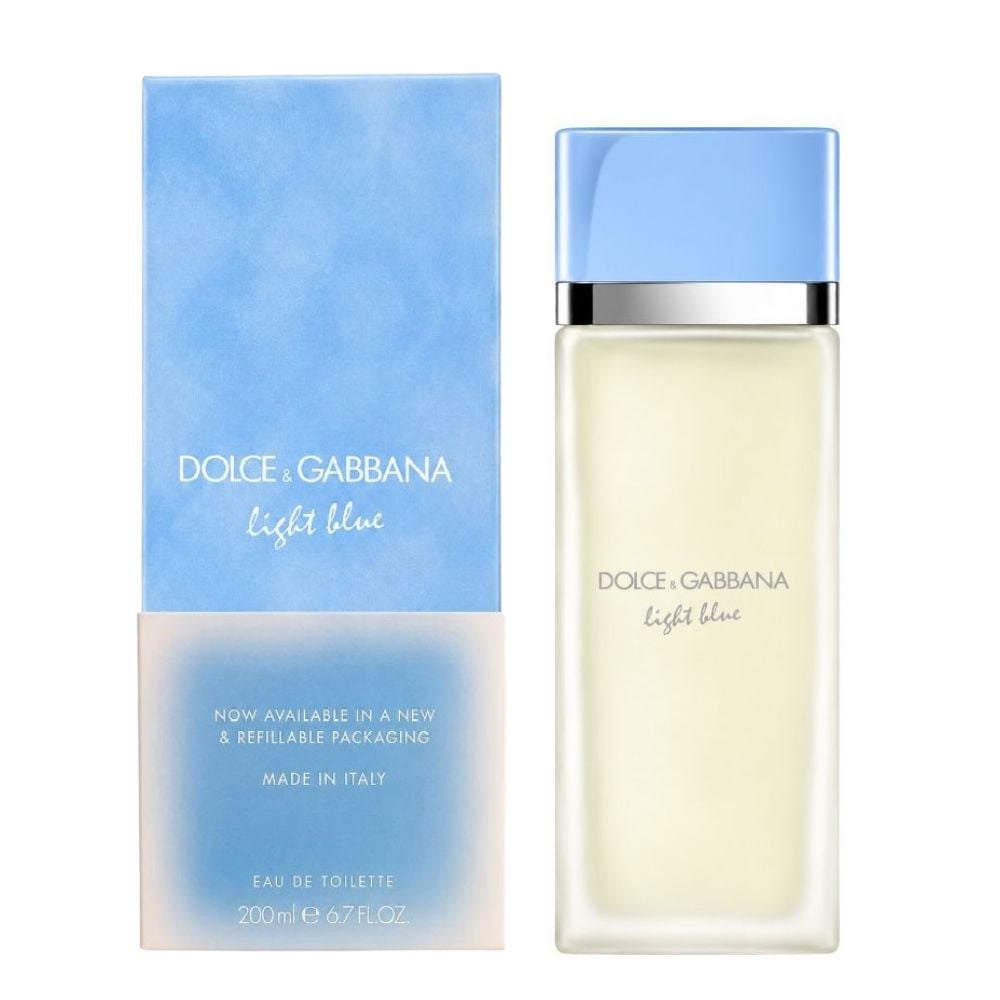 DOLCE Y GABBANA LIGHT BLUE FOR WOMEN EDT 200 ML - 1