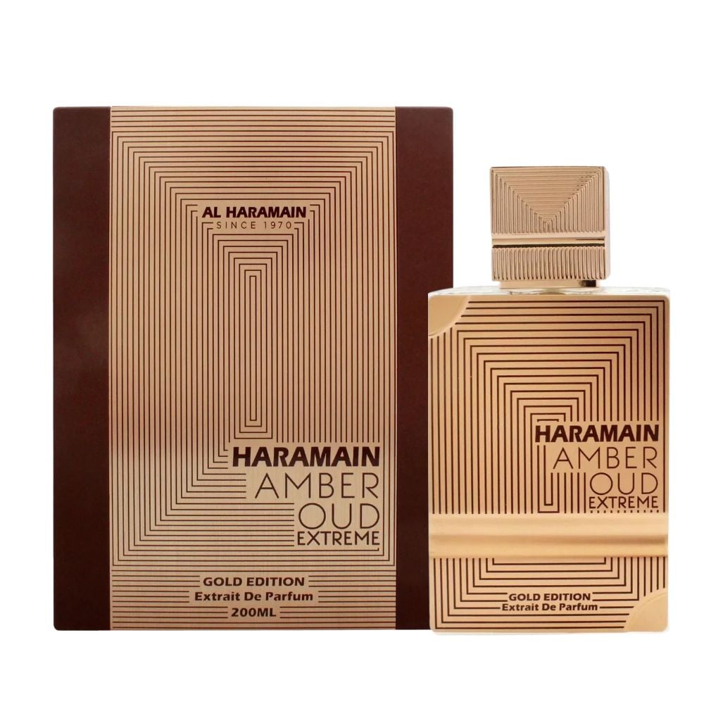 AL HARAMAIN AMBER OUD GOLD EDITION EXTREME PURE PERFUME 200 ML - 1