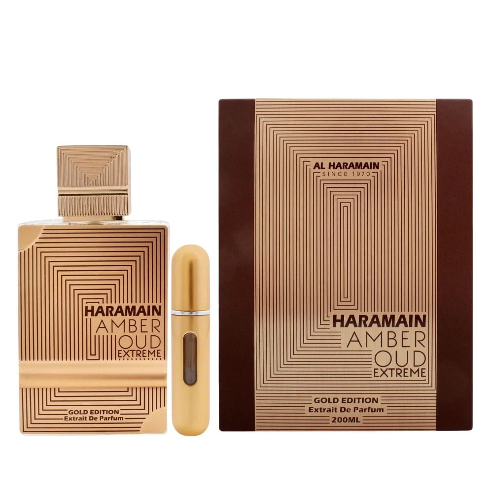 AL HARAMAIN AMBER OUD GOLD EDITION EXTREME PURE PERFUME 200 ML - 6