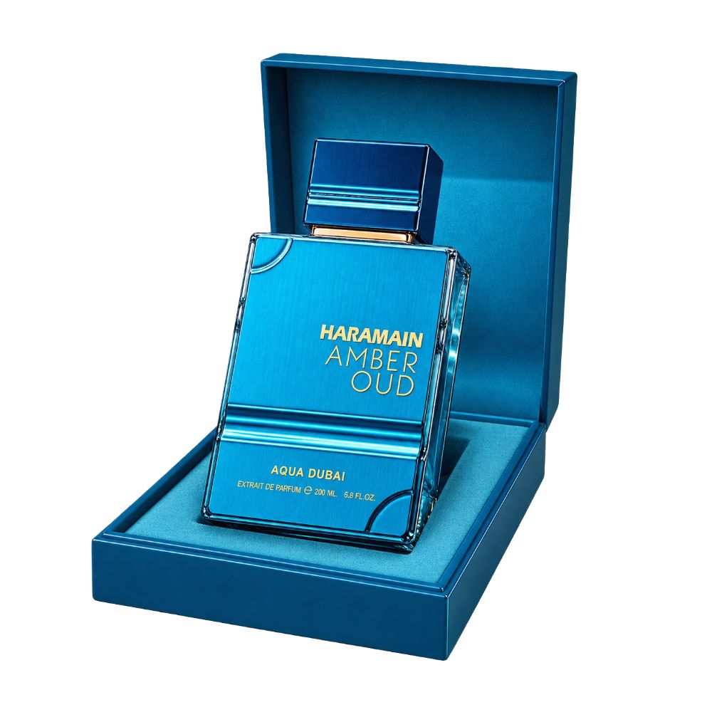 AL HARAMAIN AMBER OUD AQUA DUBAI EXTRAIT DE PARFUM 200ML - 4