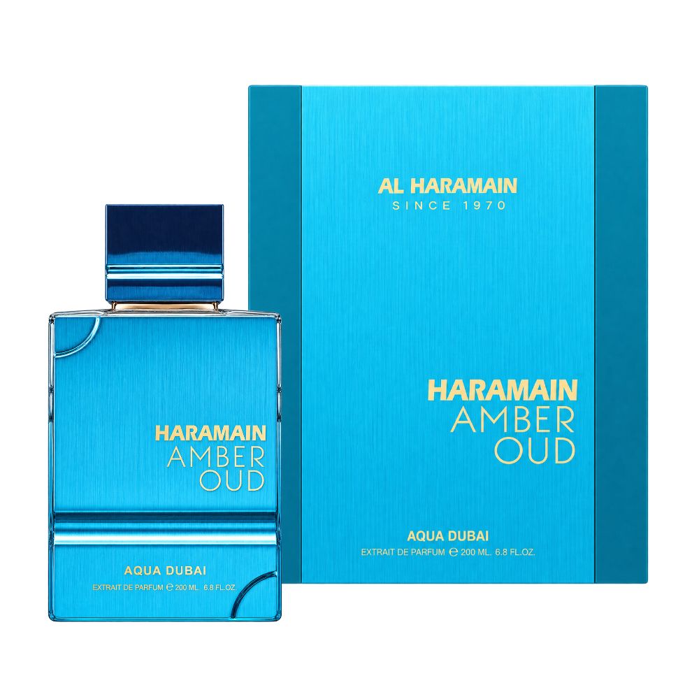 AL HARAMAIN AMBER OUD AQUA DUBAI EXTRAIT DE PARFUM 200ML - 5