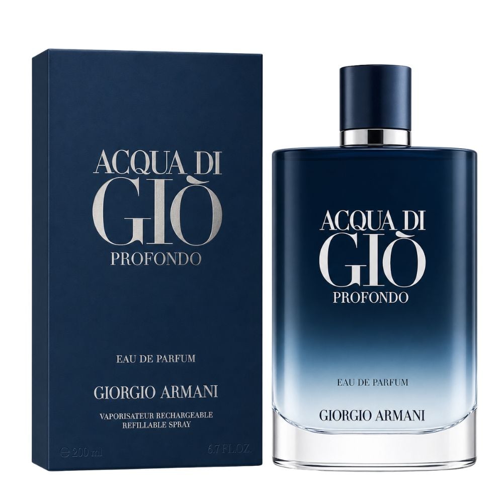 GIORGIO ARMANI ACQUA DI GIO PROFONDO EAU DE PARFUM FOR MEN 200 ML - 1