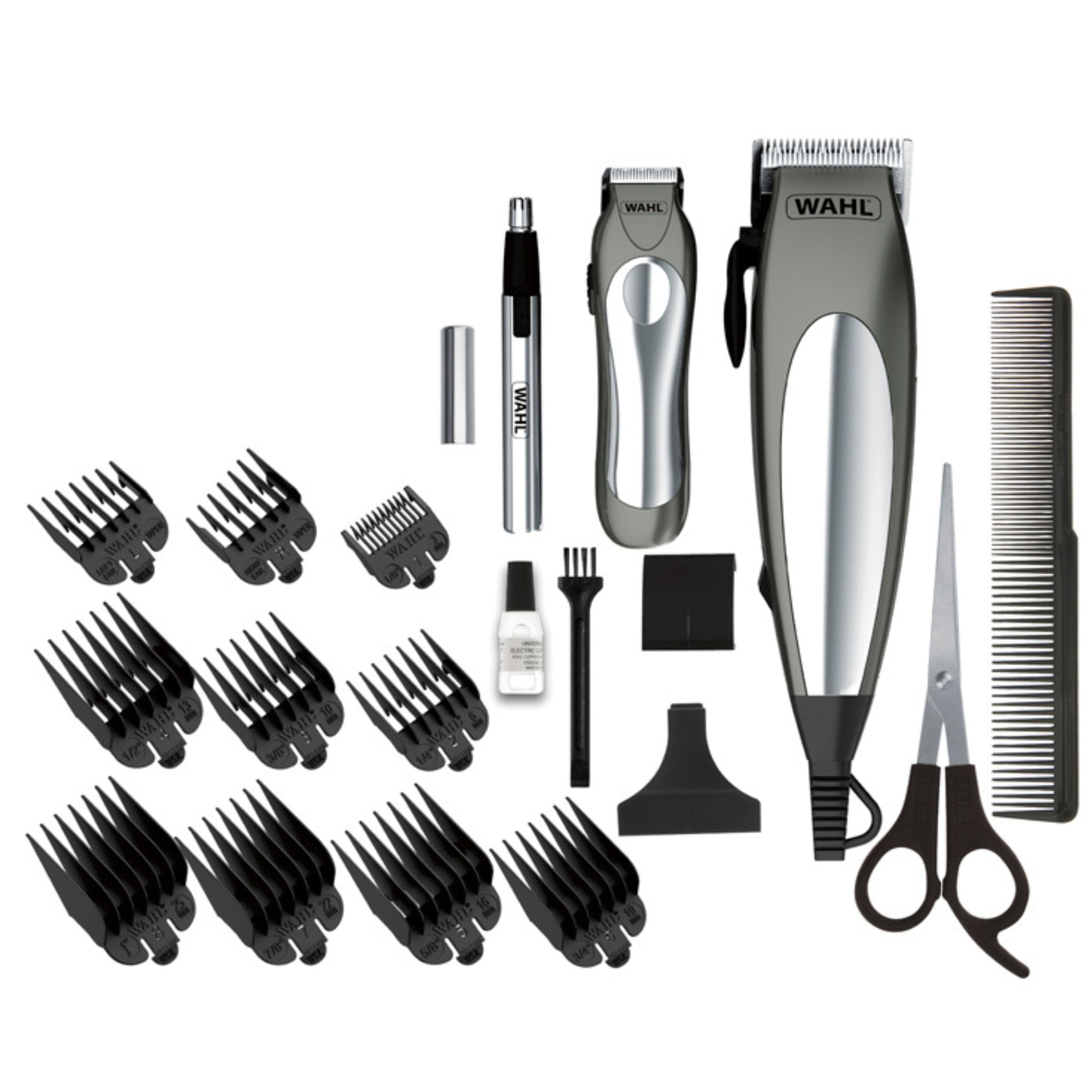 CORTADORA DE CABELLO WAHL 79305-3618 DELUXE GROOM PRO COMBO KIT 21 PIEZAS - 1