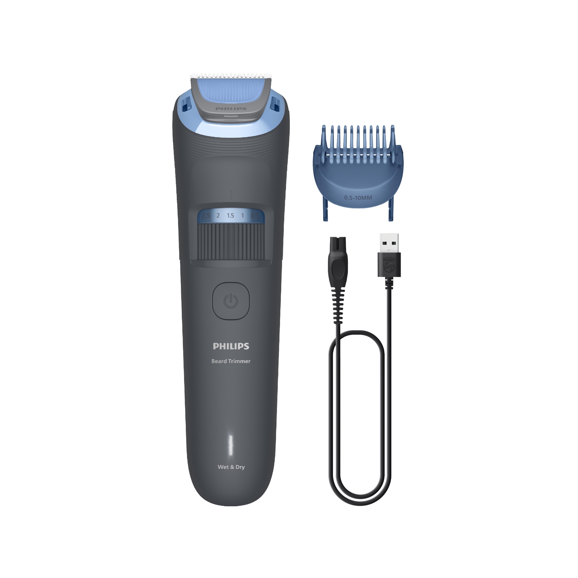 RECORTADORA DE BARBA BEARD TRIMMER 3000 SERIES BT3617_15 PHILIPS - 1