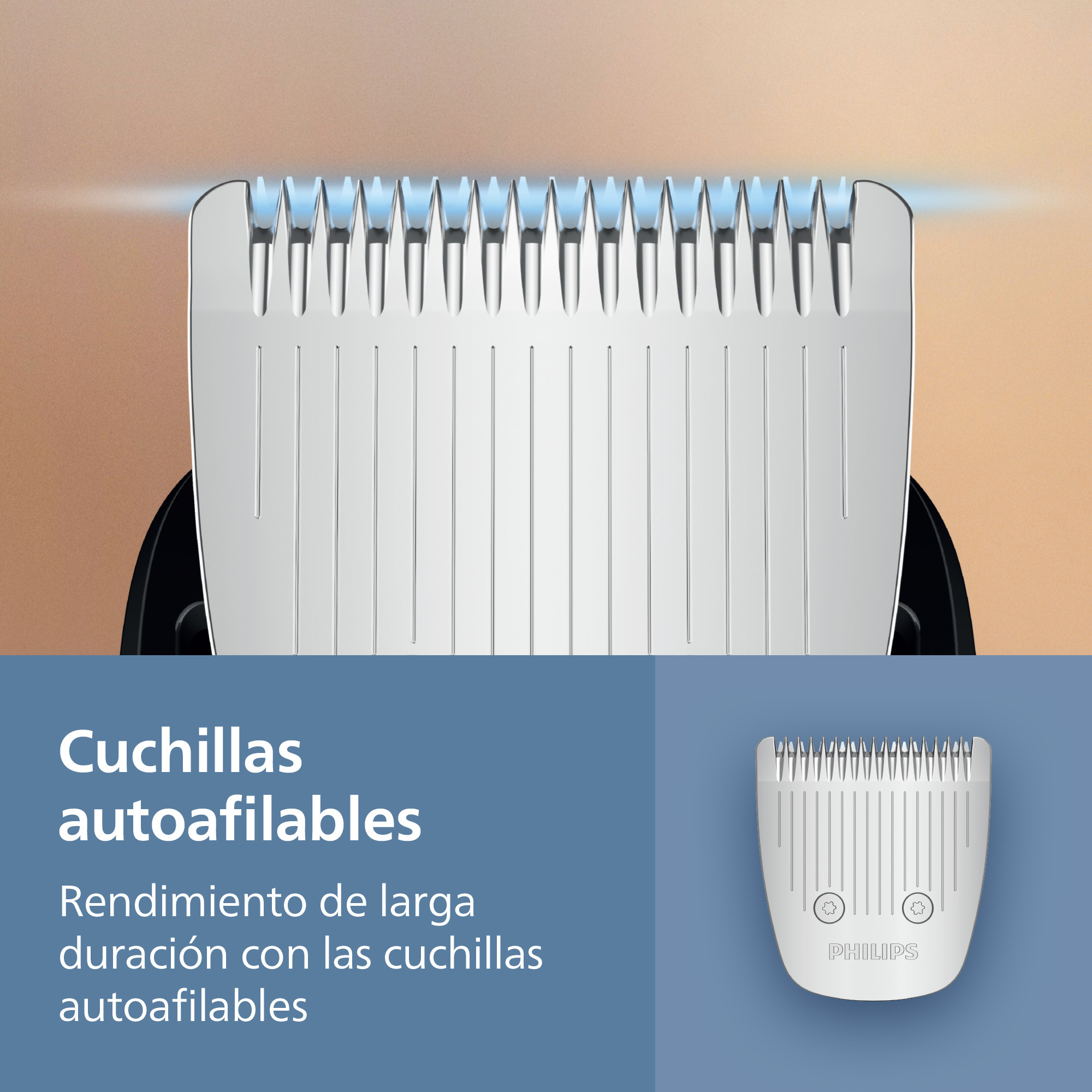 RECORTADORA DE BARBA BEARD TRIMMER 3000 SERIES BT3617_15 PHILIPS - 5