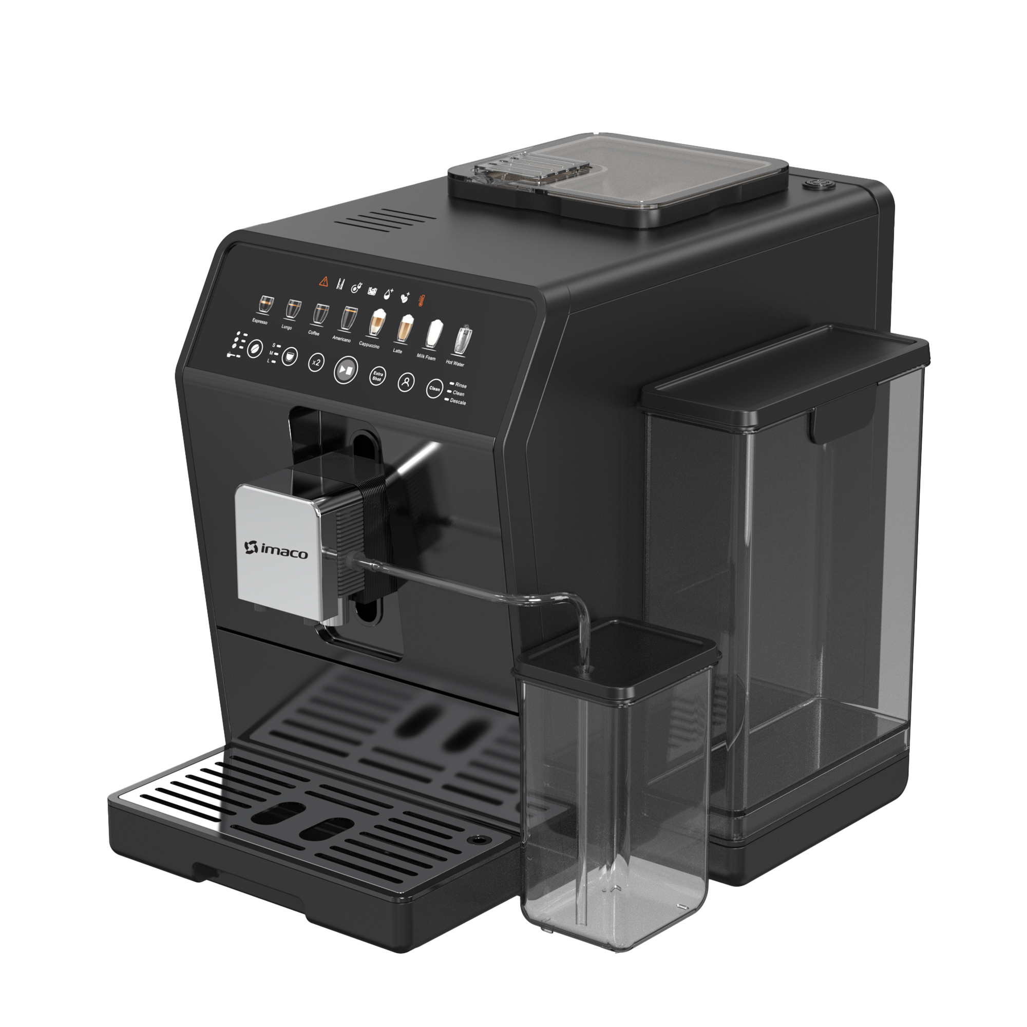 CAFETERA AUTOMÁTICA 8 EN 1 ESPRESSO Y CAPUCCINO 19 BARES IECM1582A IMACO - 4