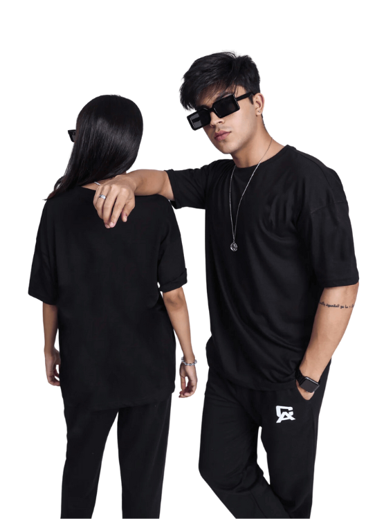 POLO MANGA CORTA UNISEX VOCE STORE BASICO OVERSIZE - 1