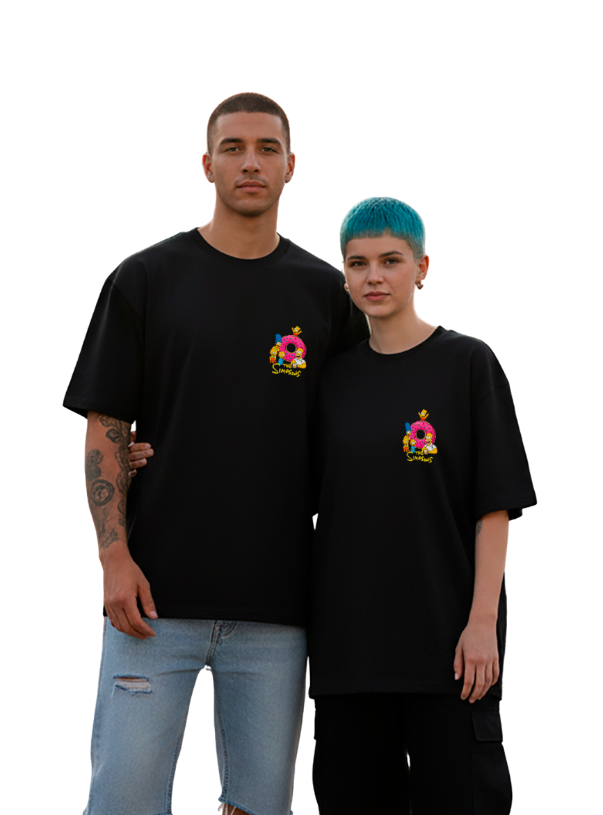 POLO OVERSIZE UNISEX MANGA CORTA MMM DONUTS - 2
