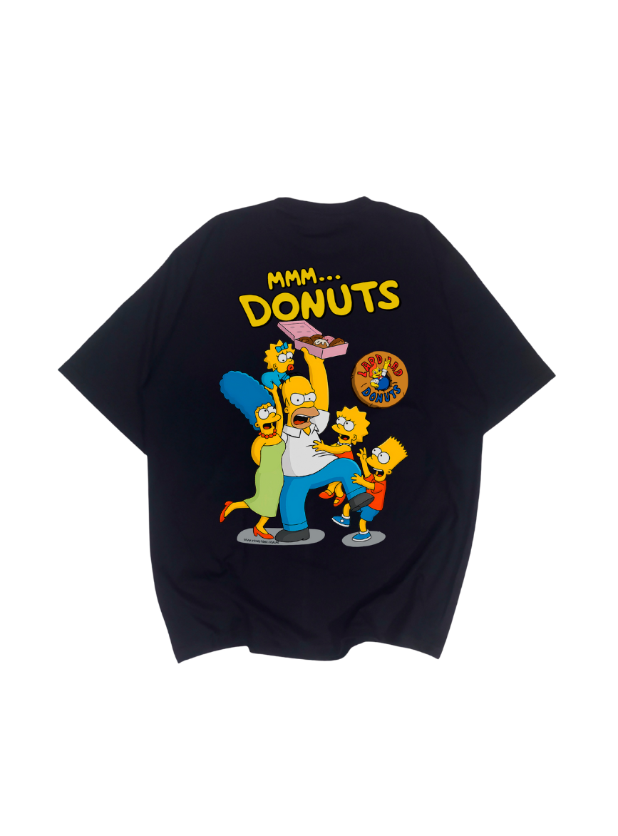 POLO OVERSIZE UNISEX MANGA CORTA MMM DONUTS - 3