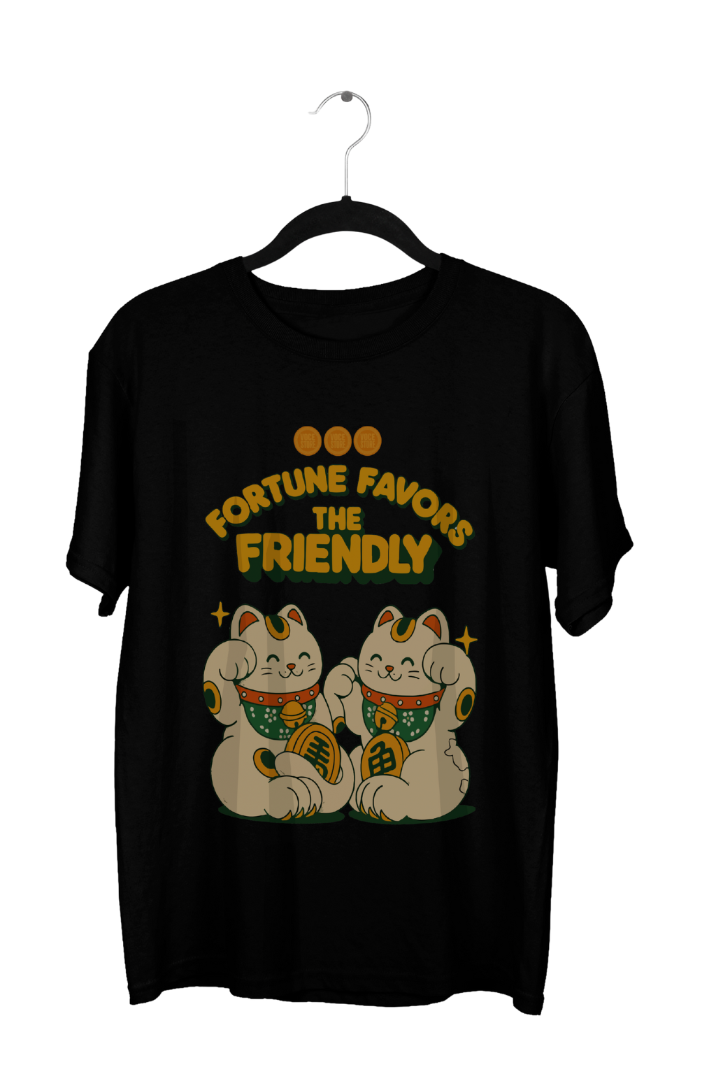 POLO OVERSIZE  UNISEX MANGA CORTA FORTUNE CAT - 3