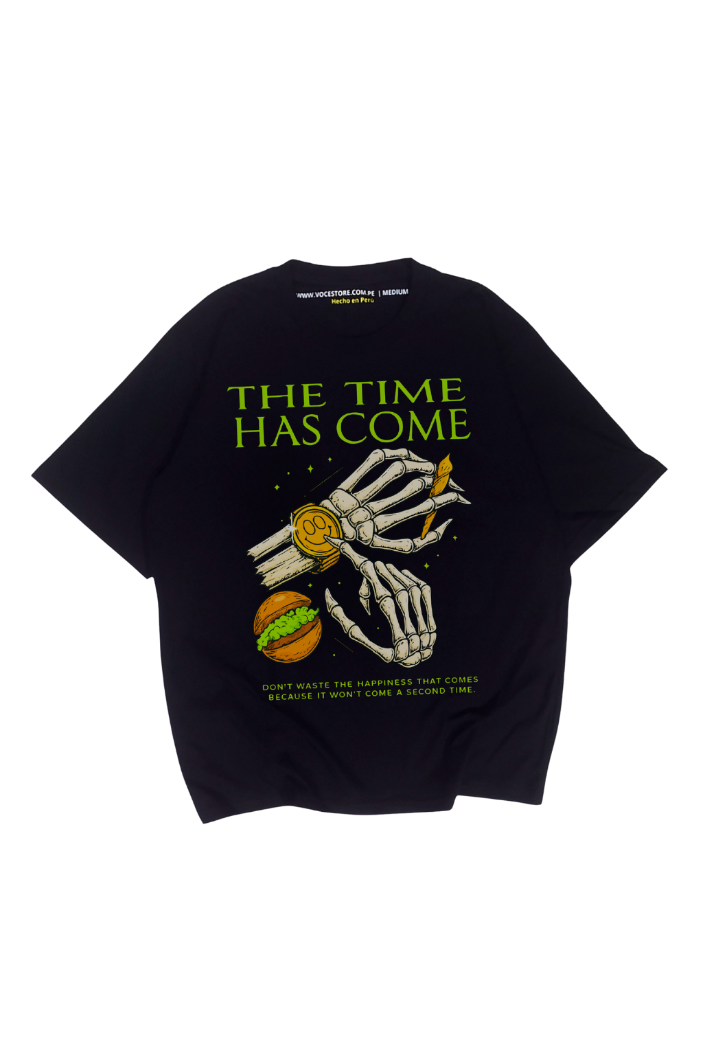 POLO OVERSIZE UNISEX MANGA THE TIME HAS COME - 3