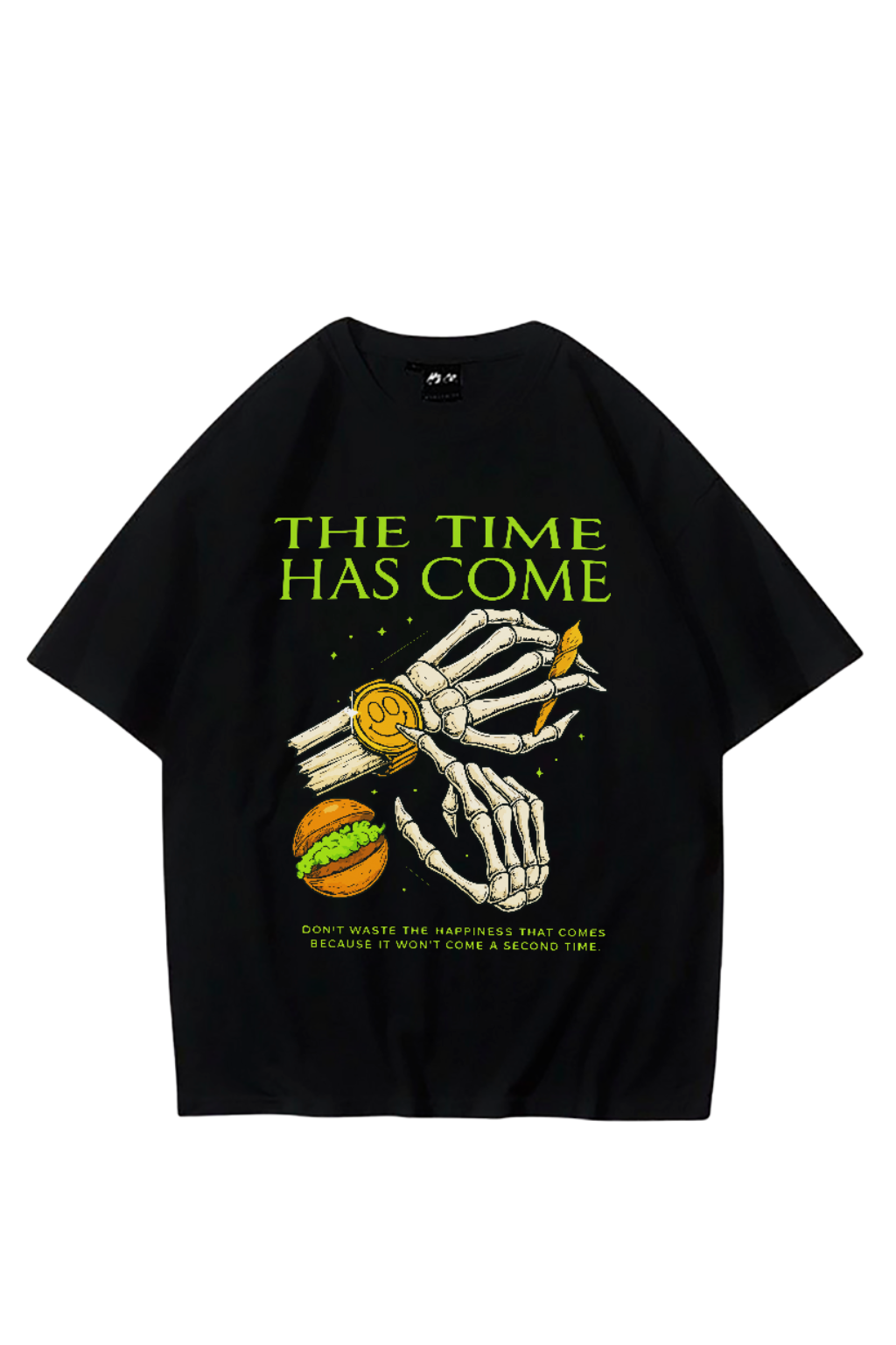 POLO OVERSIZE UNISEX MANGA THE TIME HAS COME - 4
