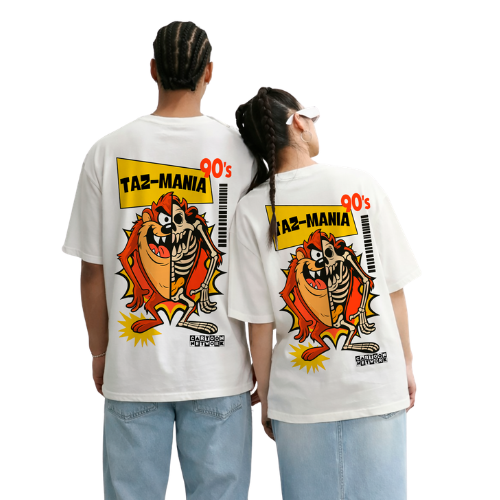 POLO OVERSIZE UNISEX MANGA CORTA TAZMANIA - 2
