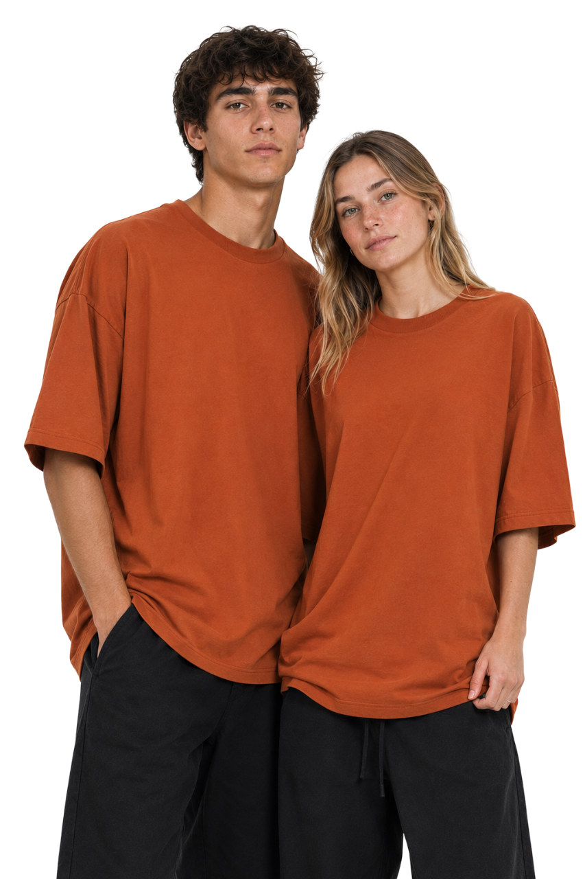 POLO OVERSIZE BÁSICO LACRE UNISEX ALGODÓN REACTIVO PREMIUM - 1
