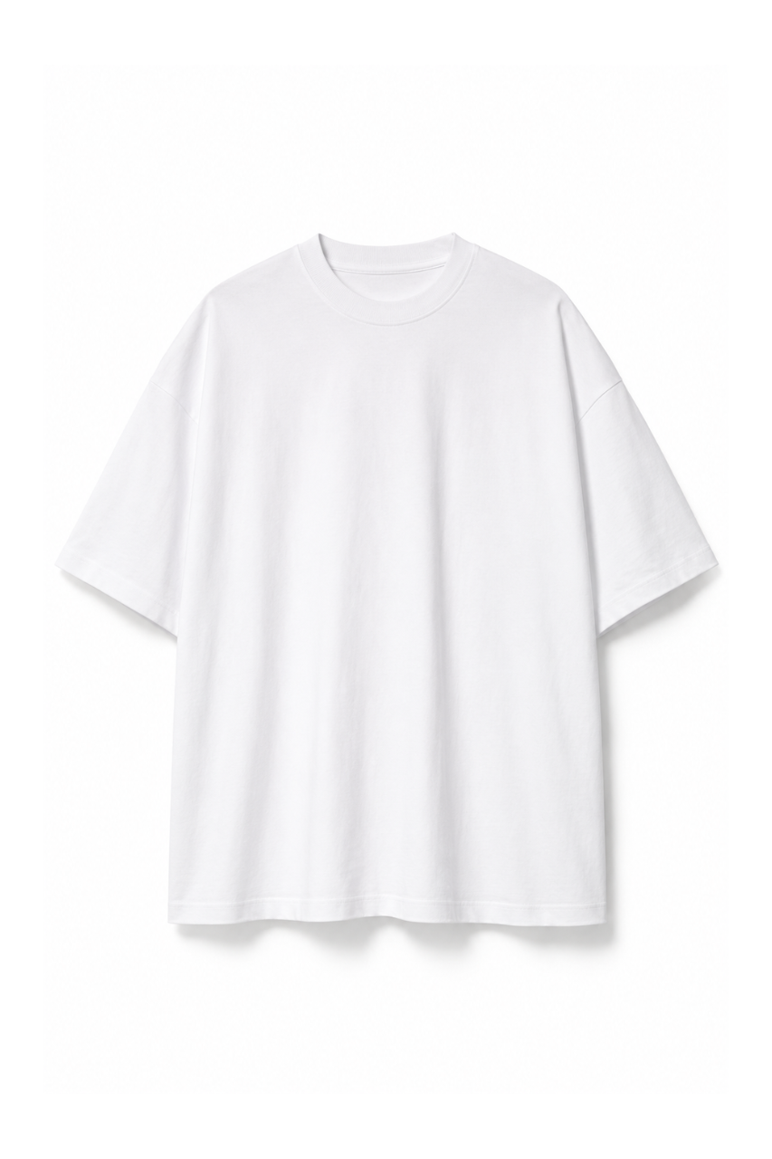 POLO OVERSIZE BASICO MANGA CORTA MUJER BLANCO - 4