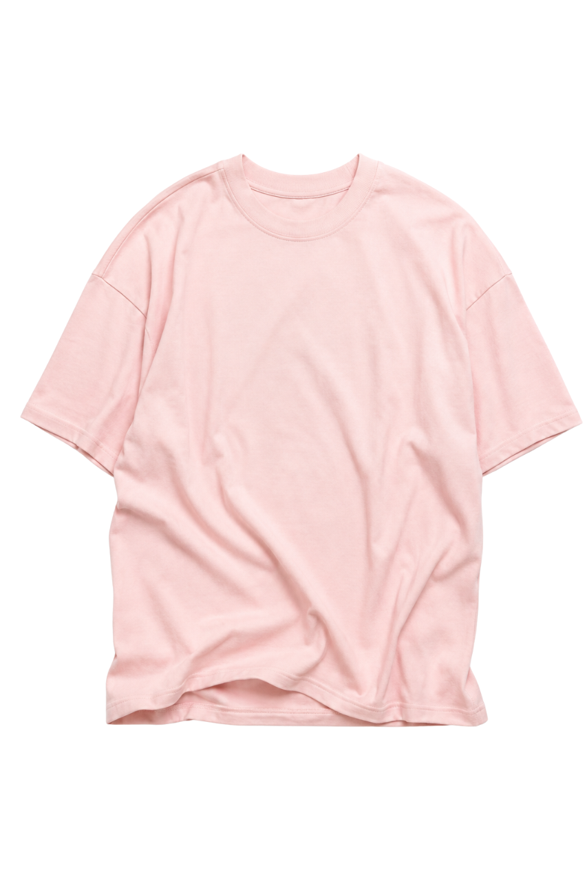 POLO OVERSIZE BASICO HOMBRE ROSADO BEBÉ - 3