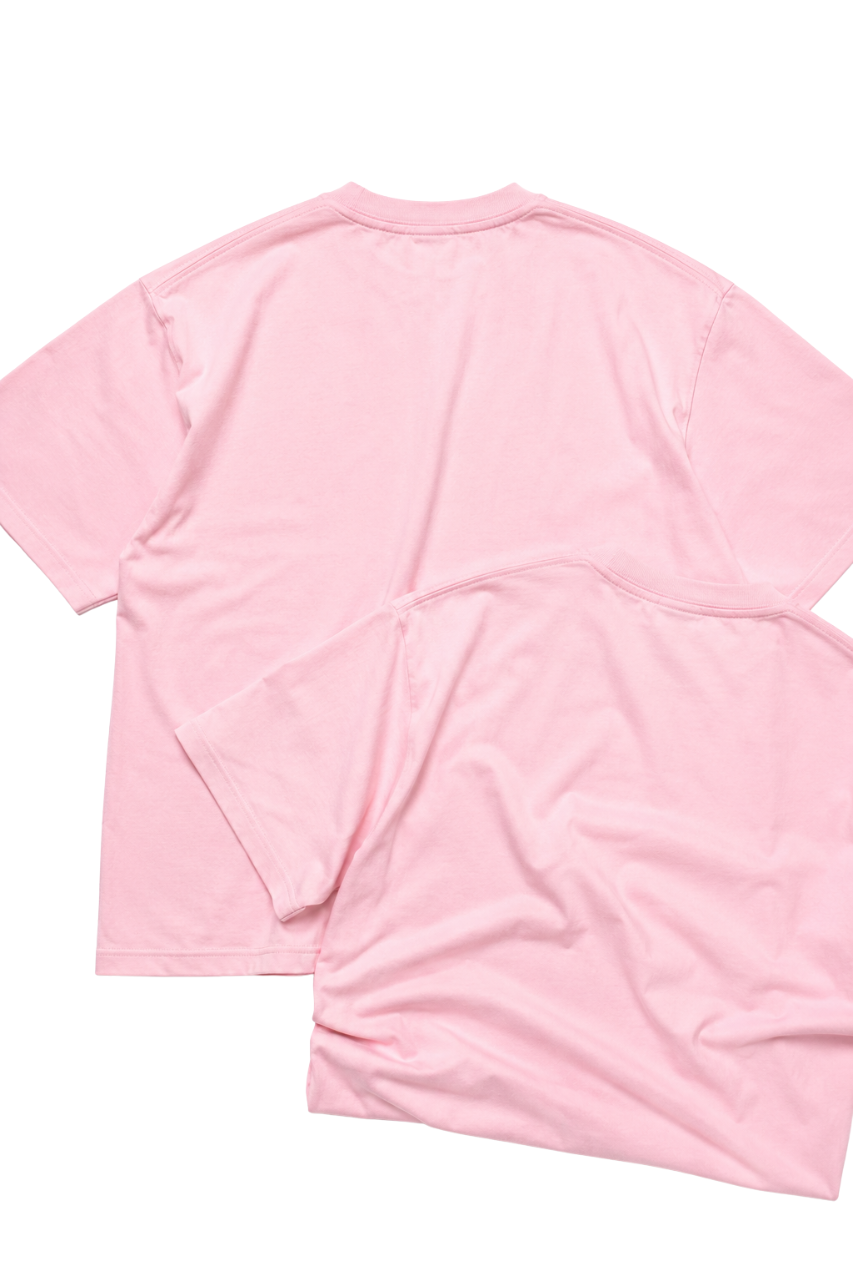 DUOPACK POLOS OVERSIZE BASICO ROSADO BEBÉ PREMIUM - 5