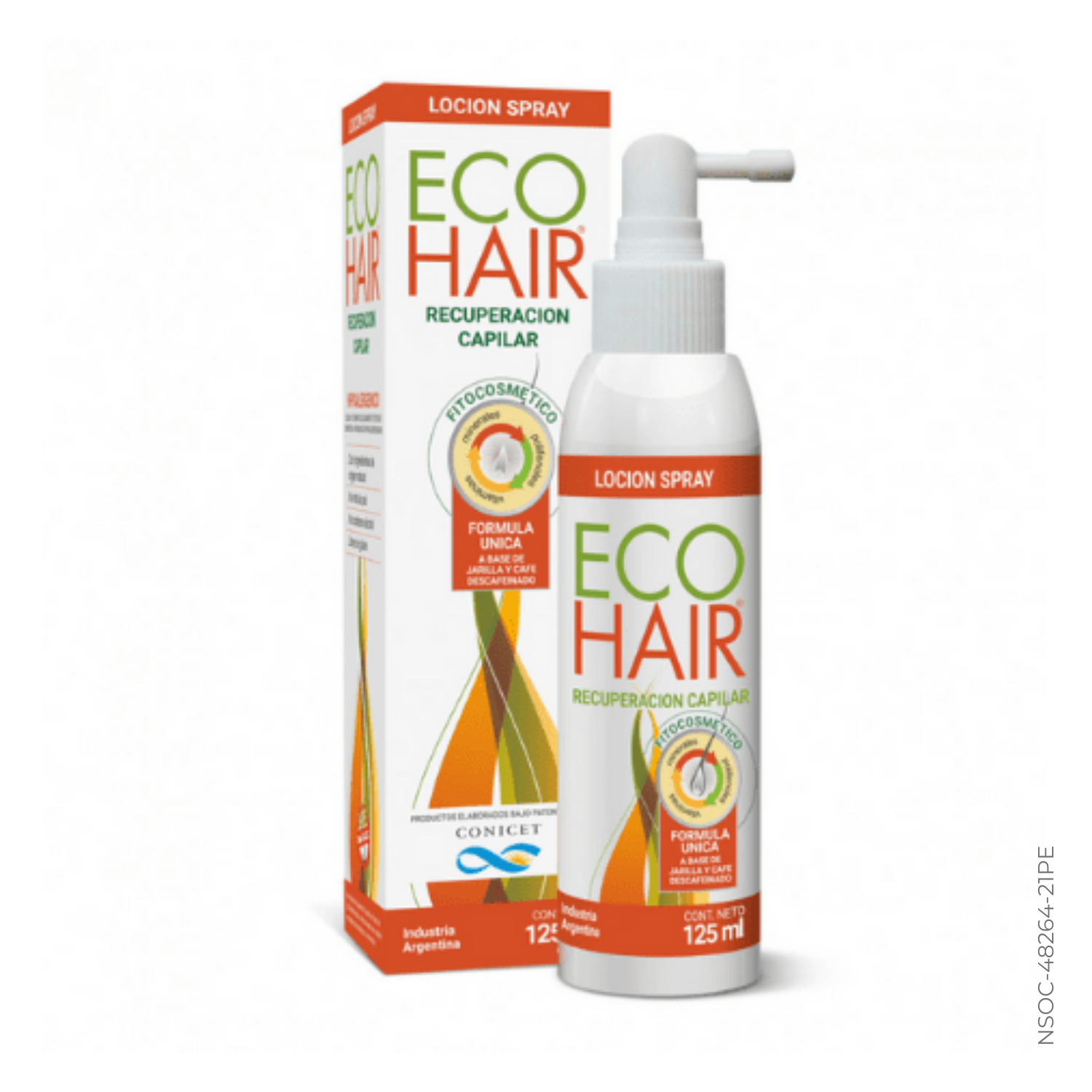 LOCIÓN ECO HAIR 125ML SPRAY RECUPERACIÓN CAPILAR - 1