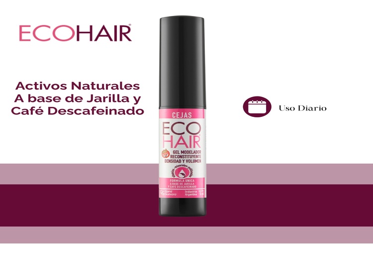 GEL CEJAS ECO HAIR MODELADOR RECONSTITUYENTE 5 ML - 2