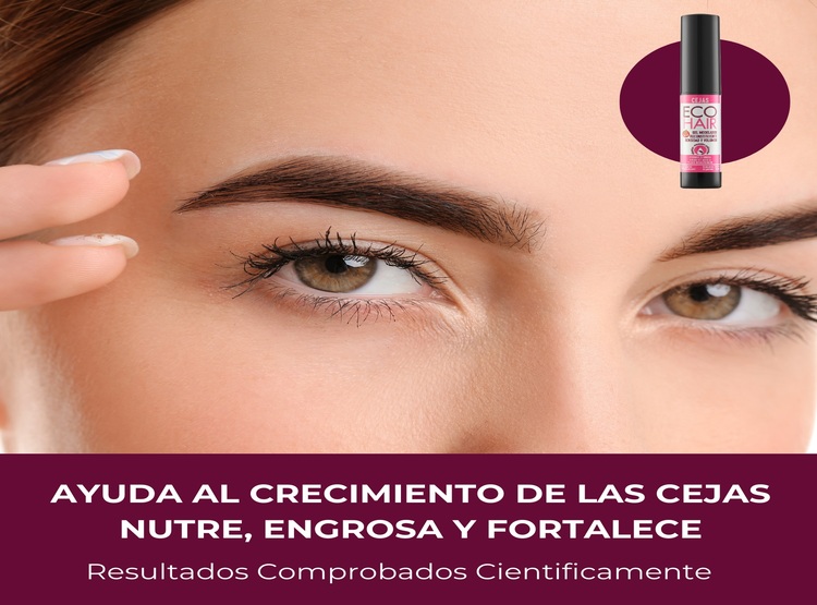 GEL CEJAS ECO HAIR MODELADOR RECONSTITUYENTE 5 ML - 3