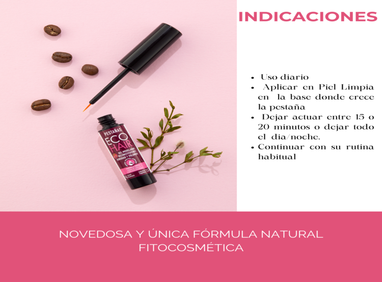 GEL PESTAÑAS ECO HAIR MODELADOR RECONSTITUYENTE 5 ML - 4