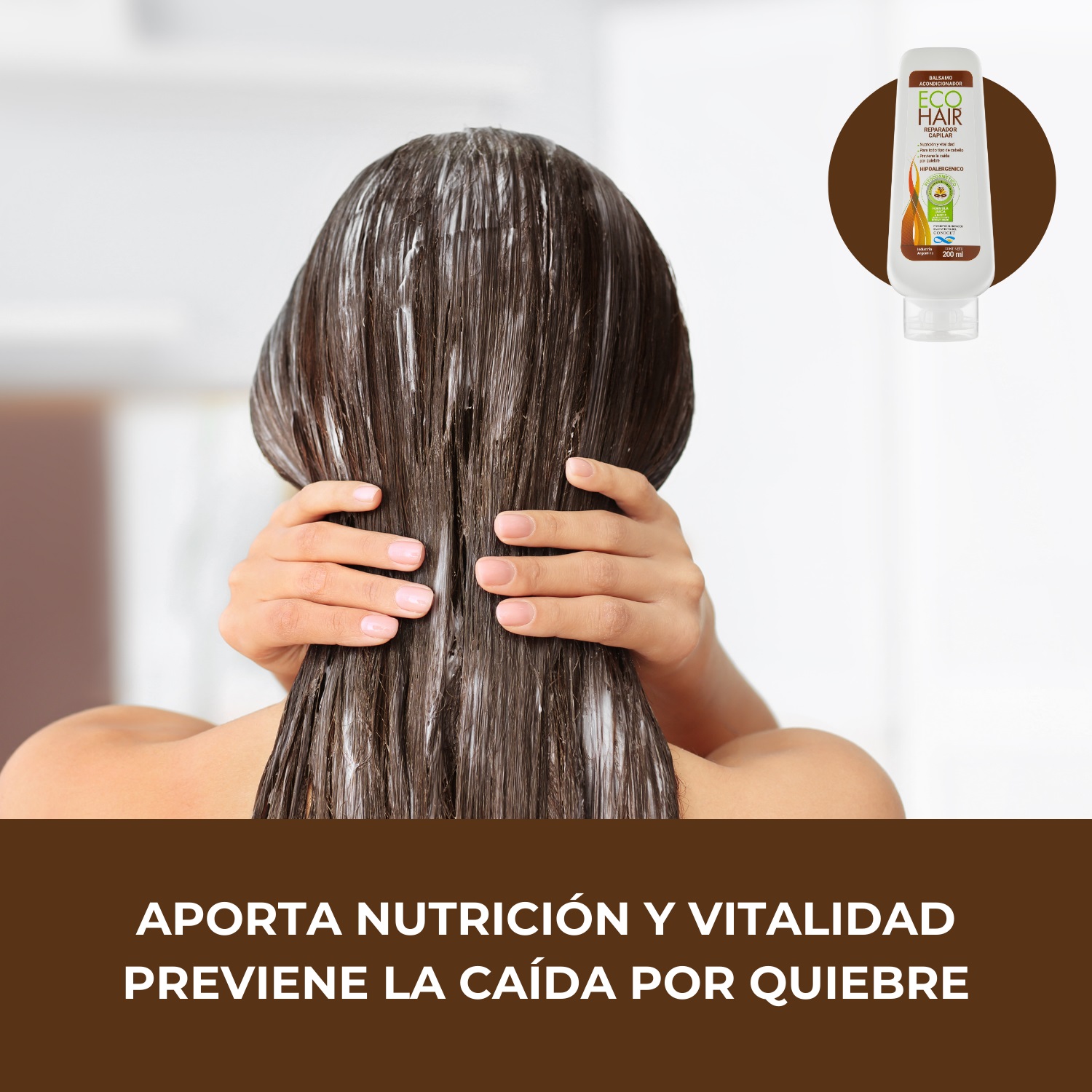 BÁLSAMO ACONDICIONADOR ECO HAIR 200ML - 3