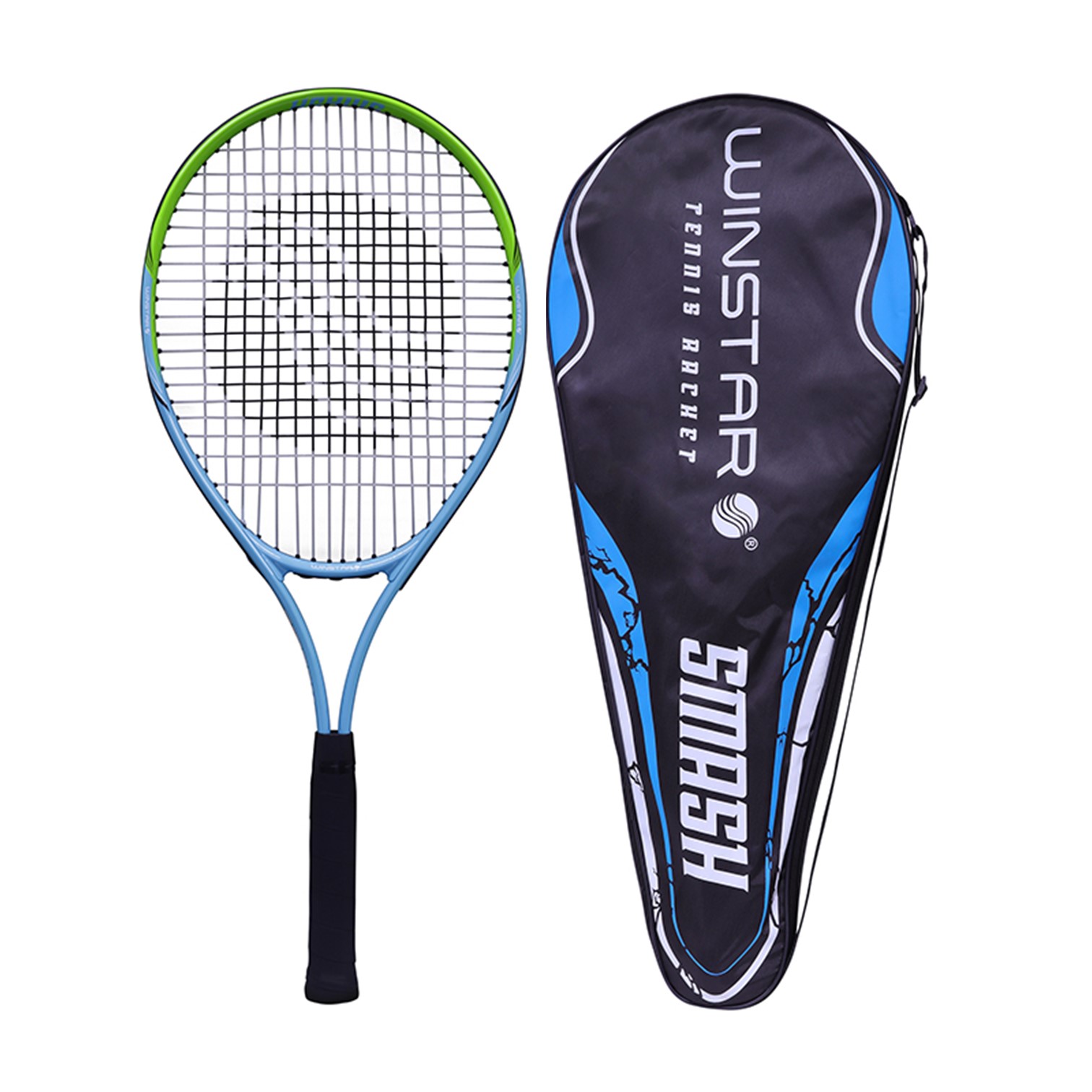 RAQUETA TENIS ALUMINIO 27' SMASH EMPUÑADURA 4 3/8 WINSTAR - 1