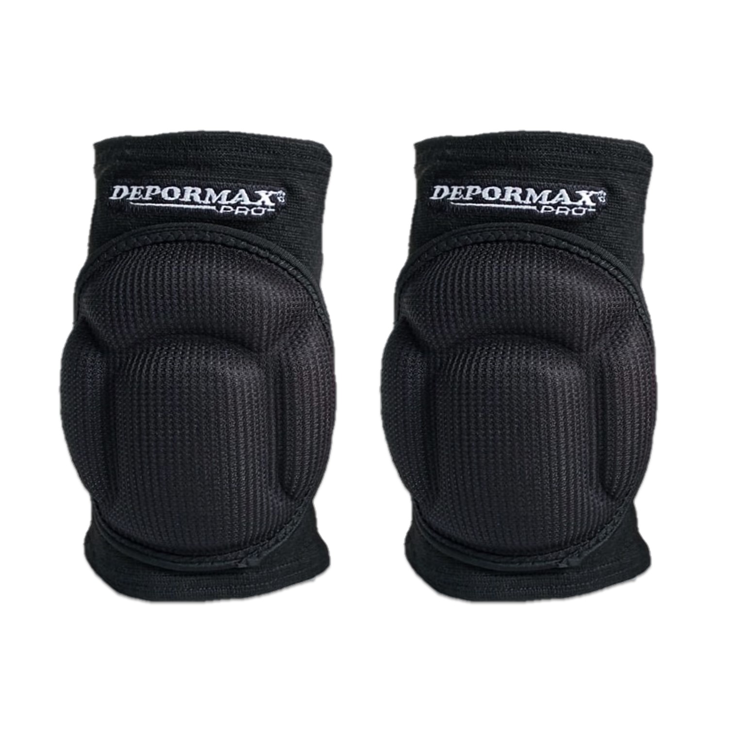 KIT VÓLEY NEGRO PELOTA GOMA LISA #5 MTD + RODILLERAS + MANGAS DM - 3