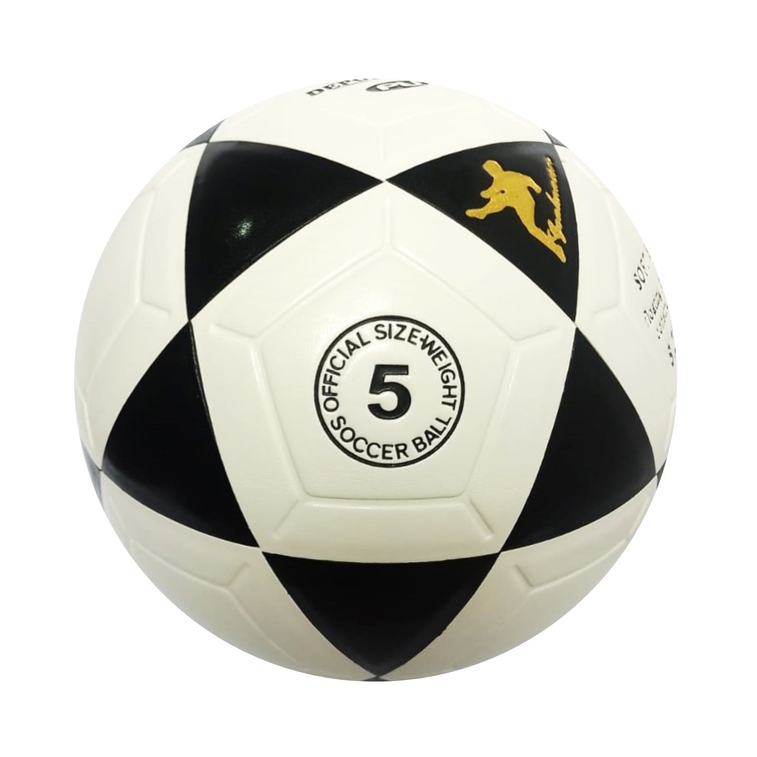 PELOTA PARA FÚTBOL TALLA #5 CUERO PU VULCANIZADO DEPORMAX - 2